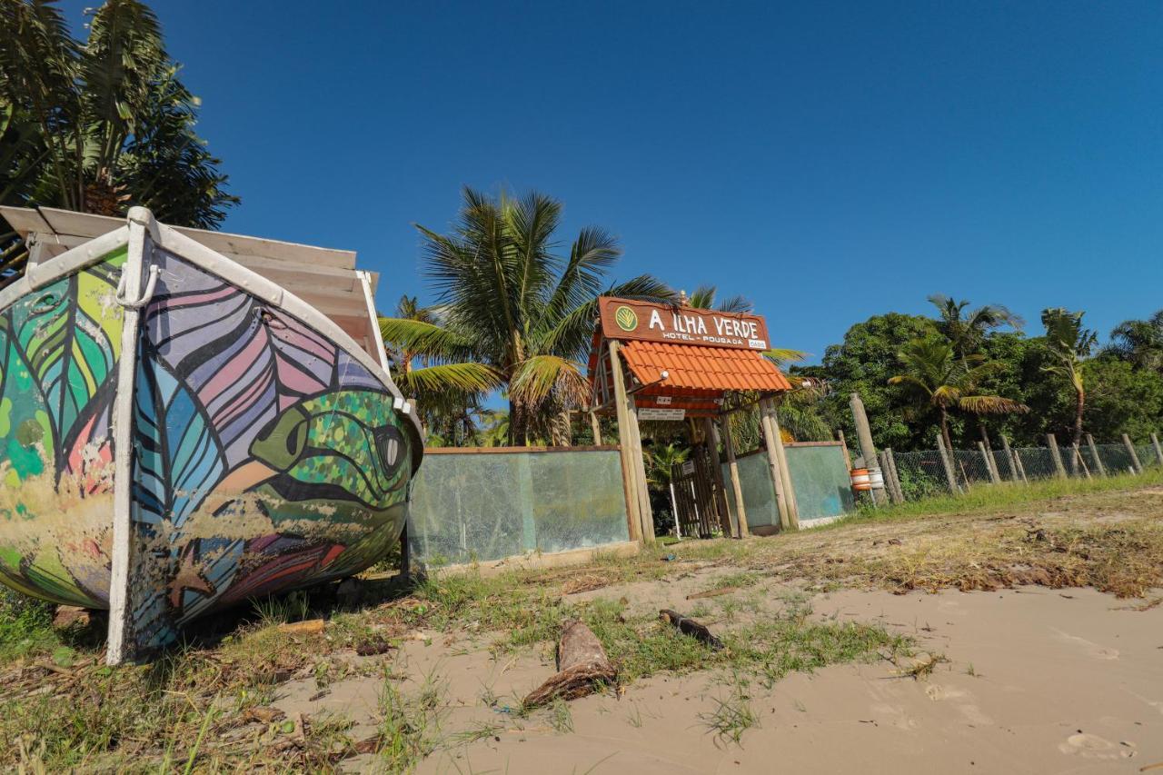 A Ilha Verde Hotel Pousada Na Praia Ilha do Mel Exterior photo